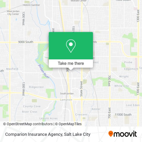 Mapa de Comparion Insurance Agency