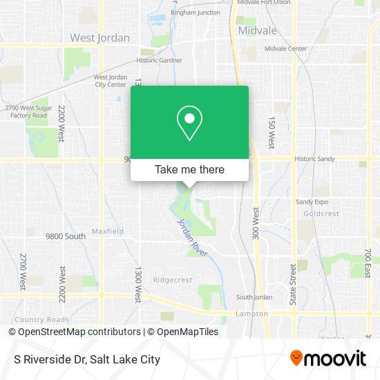 S Riverside Dr map