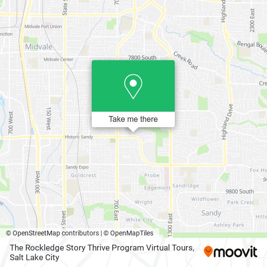 Mapa de The Rockledge Story Thrive Program Virtual Tours