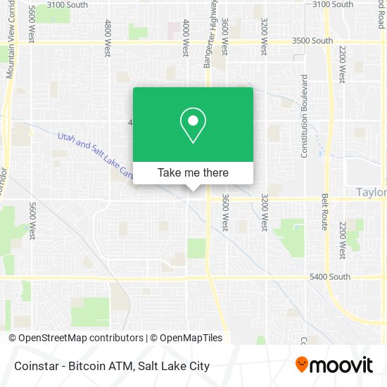 Mapa de Coinstar - Bitcoin ATM