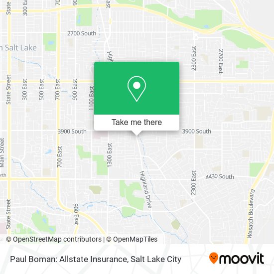 Paul Boman: Allstate Insurance map