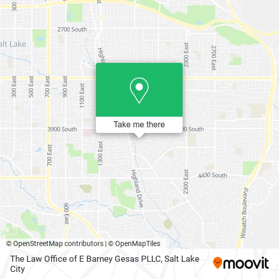 The Law Office of E Barney Gesas PLLC map