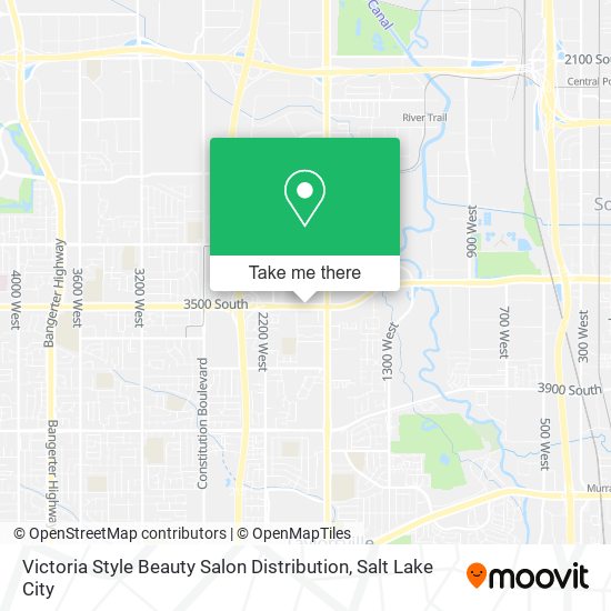 Victoria Style Beauty Salon Distribution map