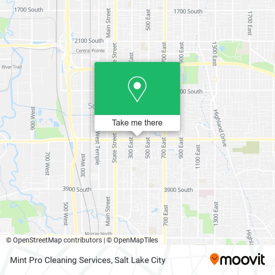 Mapa de Mint Pro Cleaning Services