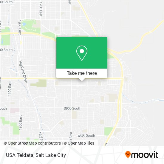 USA Teldata map