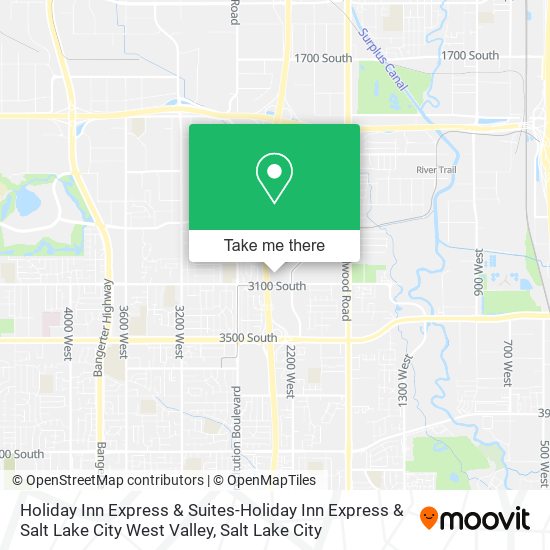 Mapa de Holiday Inn Express & Suites-Holiday Inn Express & Salt Lake City West Valley