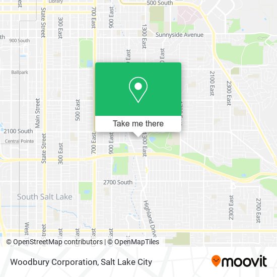 Mapa de Woodbury Corporation