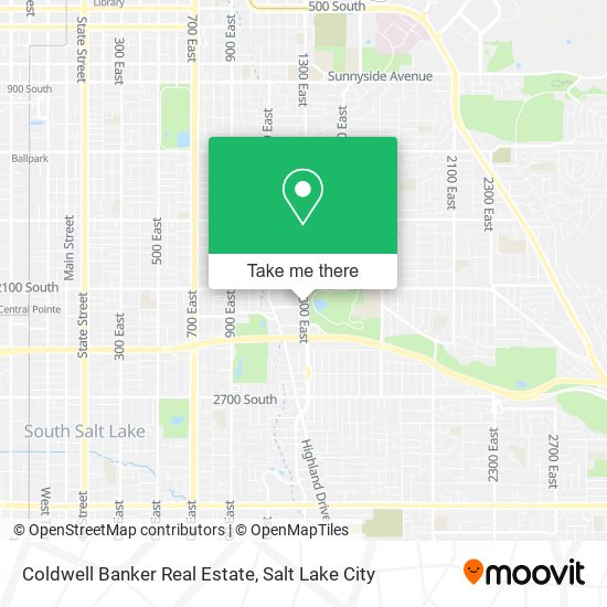 Coldwell Banker Real Estate map