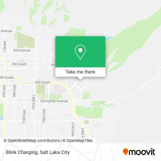Blink Charging map