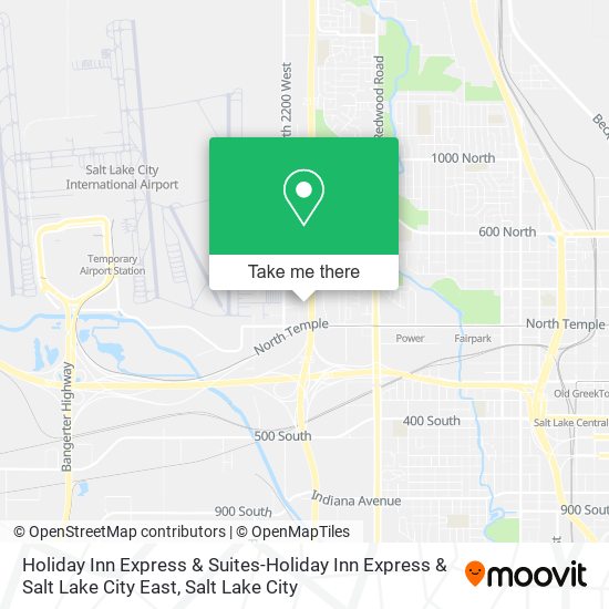 Mapa de Holiday Inn Express & Suites-Holiday Inn Express & Salt Lake City East