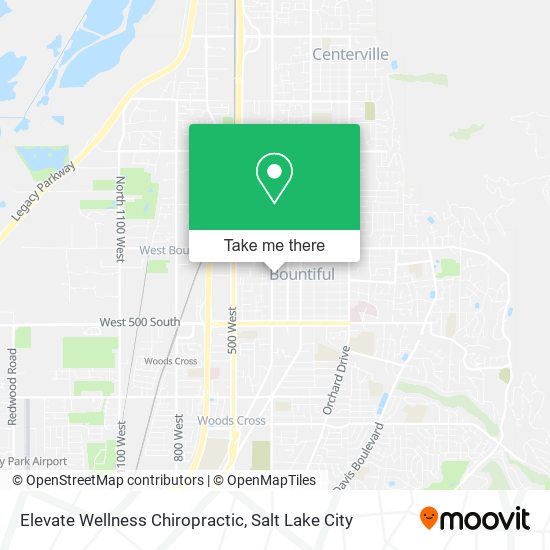 Elevate Wellness Chiropractic map