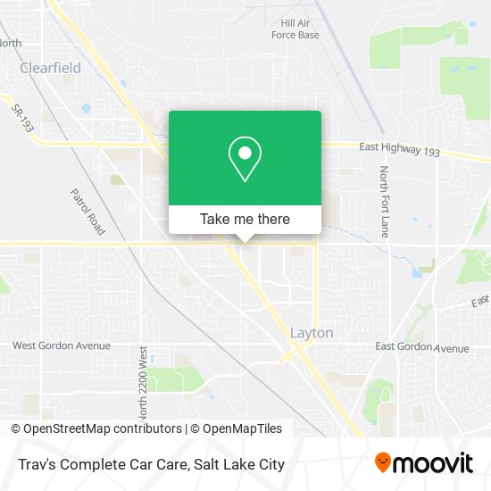 Trav's Complete Car Care map