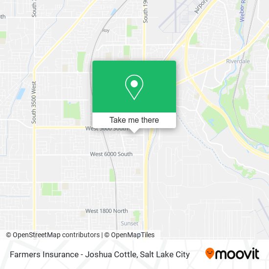 Farmers Insurance - Joshua Cottle map