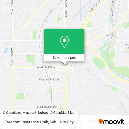 Freedom Insurance Utah map