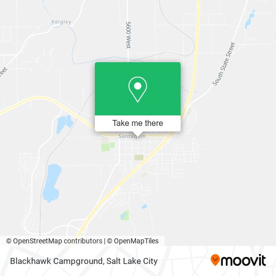 Mapa de Blackhawk Campground