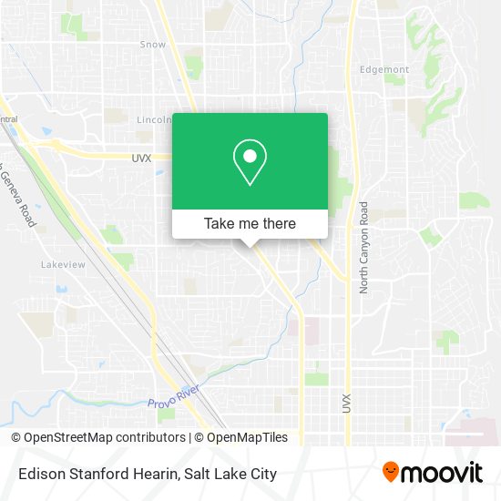 Mapa de Edison Stanford Hearin