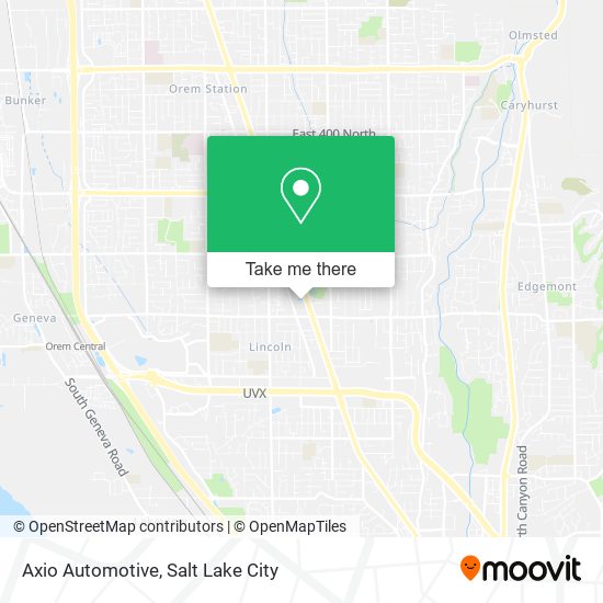 Axio Automotive map