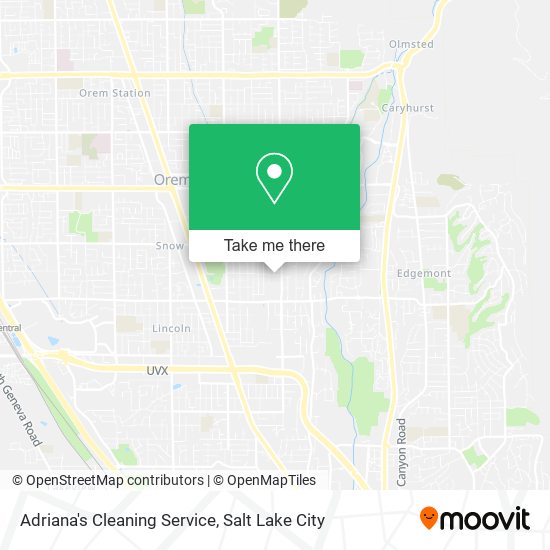 Adriana's Cleaning Service map