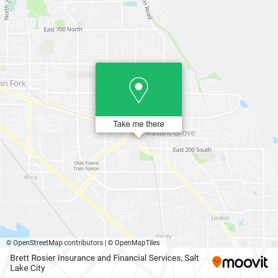 Brett Rosier Insurance and Financial Services map