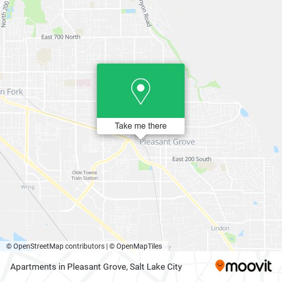 Apartments in Pleasant Grove map