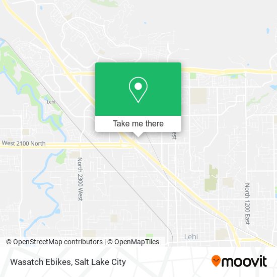 Wasatch Ebikes map