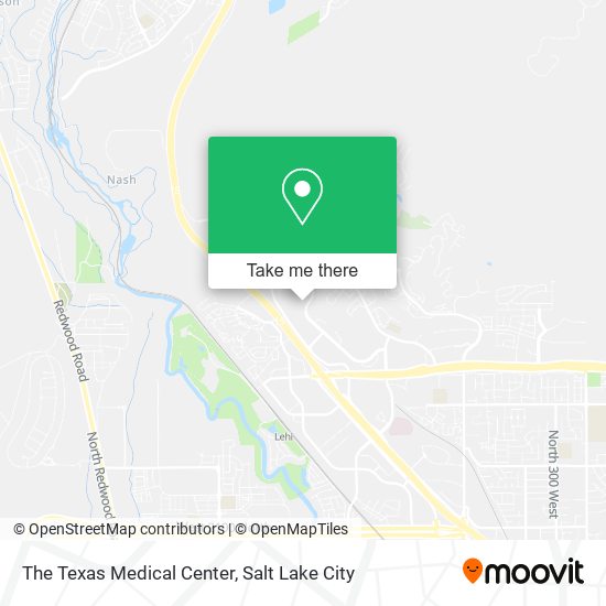 The Texas Medical Center map