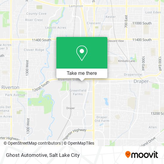 Ghost Automotive map