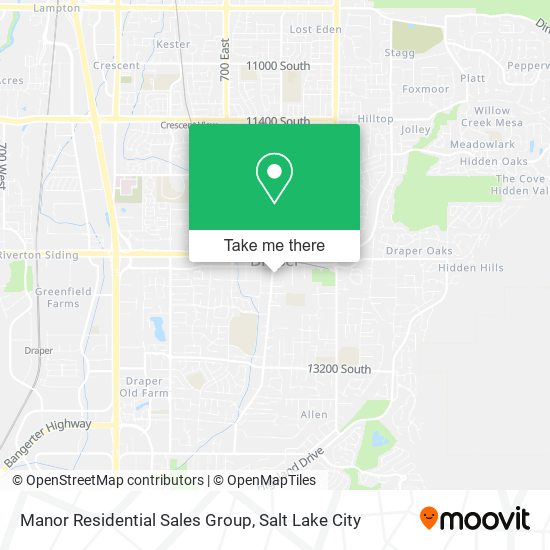 Manor Residential Sales Group map
