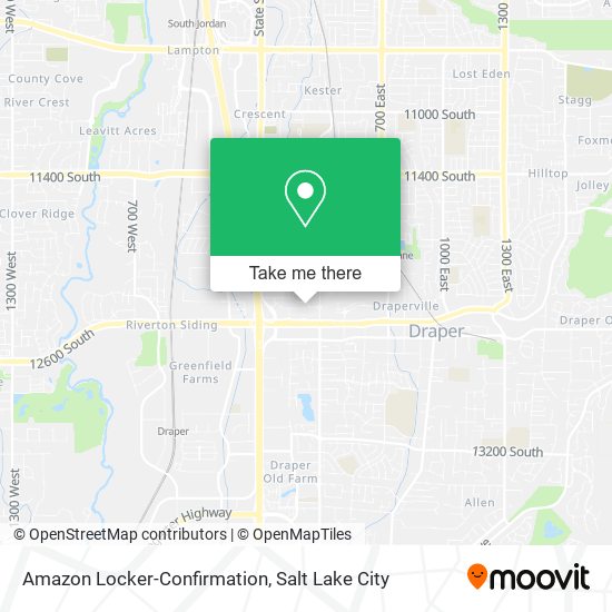 Amazon Locker-Confirmation map