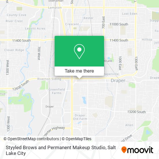 Styyled Brows and Permanent Makeup Studio map