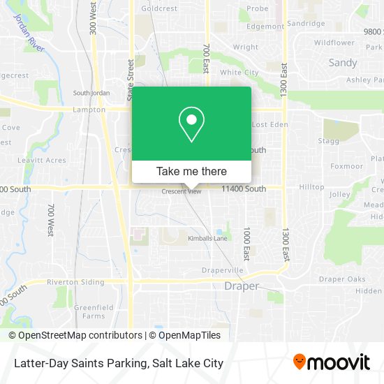 Latter-Day Saints Parking map