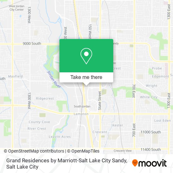 Grand Residences by Marriott-Salt Lake City Sandy map