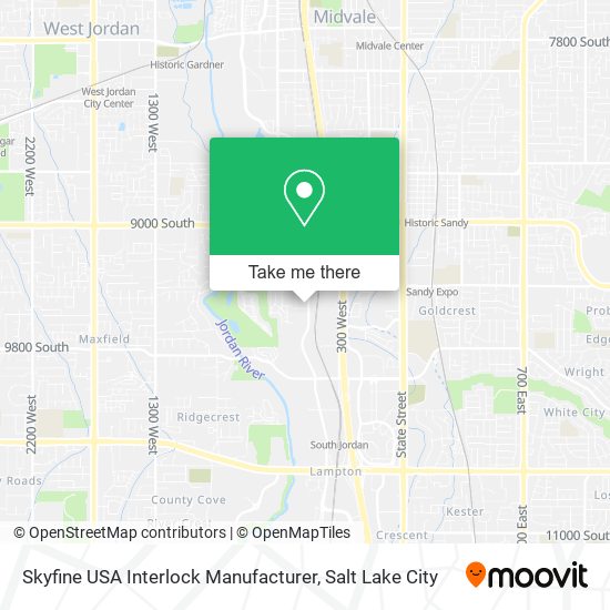 Skyfine USA Interlock Manufacturer map