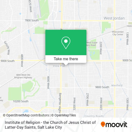 Mapa de Institute of Religion - the Church of Jesus Christ of Latter-Day Saints
