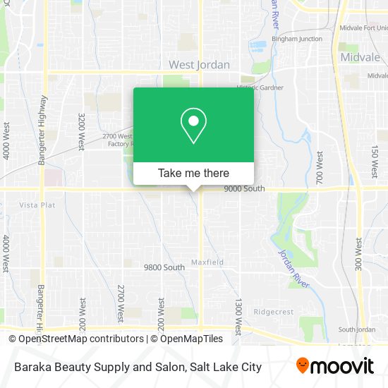 Baraka Beauty Supply and Salon map