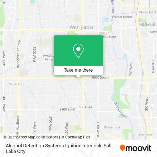 Mapa de Alcohol Detection Systems Ignition Interlock