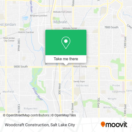 Woodcraft Construction map