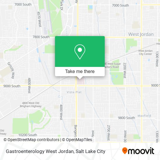 Mapa de Gastroenterology West Jordan