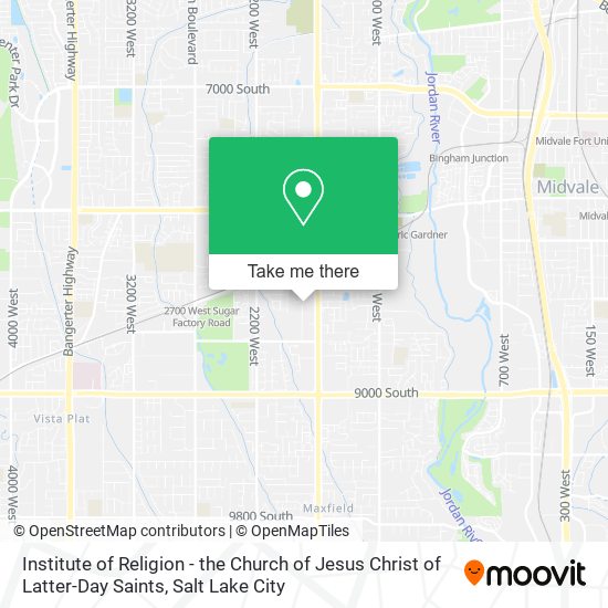 Institute of Religion - the Church of Jesus Christ of Latter-Day Saints map