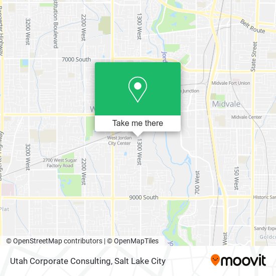 Utah Corporate Consulting map