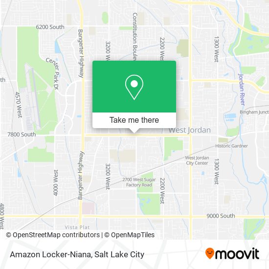 Amazon Locker-Niana map