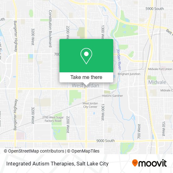 Integrated Autism Therapies map