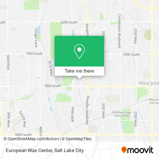 European Wax Center map