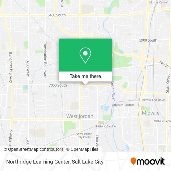 Mapa de Northridge Learning Center