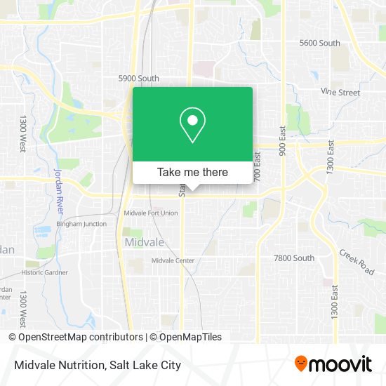 Midvale Nutrition map