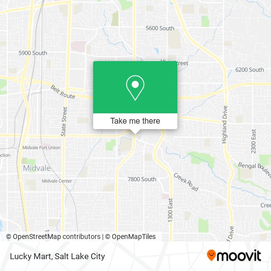 Lucky Mart map