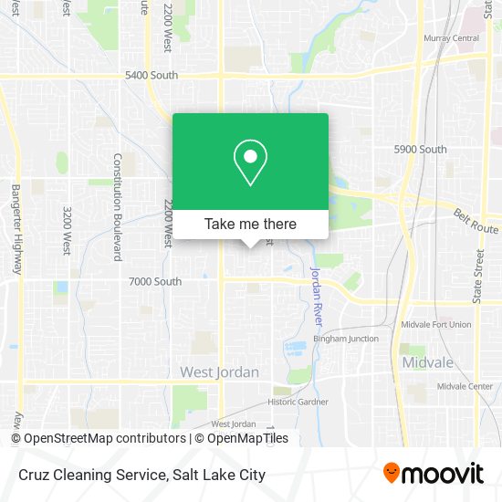 Mapa de Cruz Cleaning Service