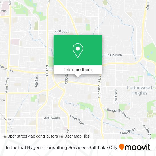 Industrial Hygene Consulting Services map