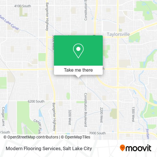 Modern Flooring Services map