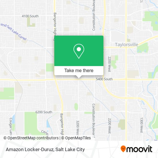 Mapa de Amazon Locker-Duruz